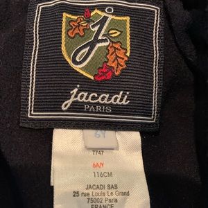 Jacadi boys barn jacket with quilted long sleeve insert